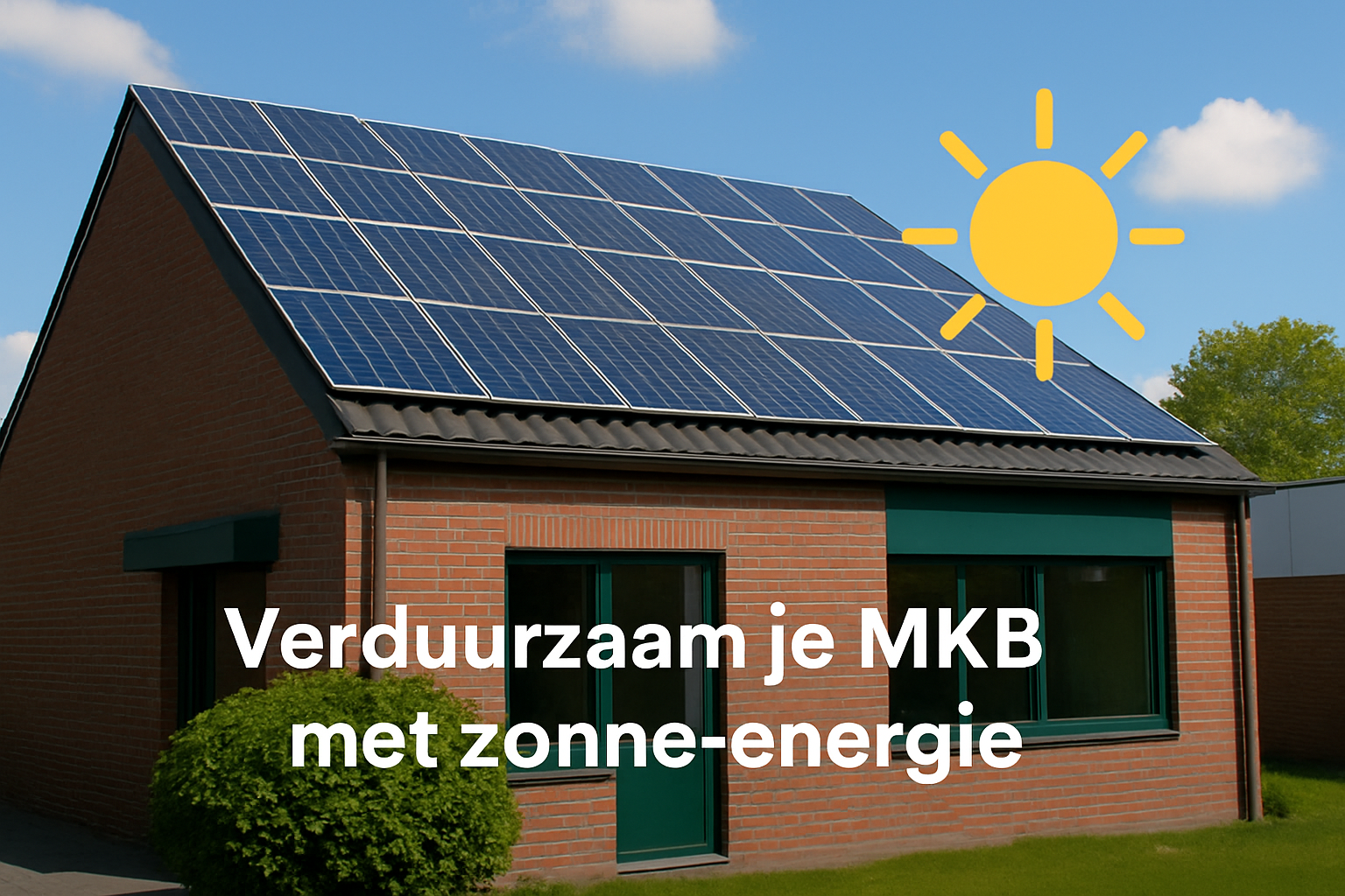 Verduurzaam je MKB met Zonne-energie: De Toekomst Is Duurzaam