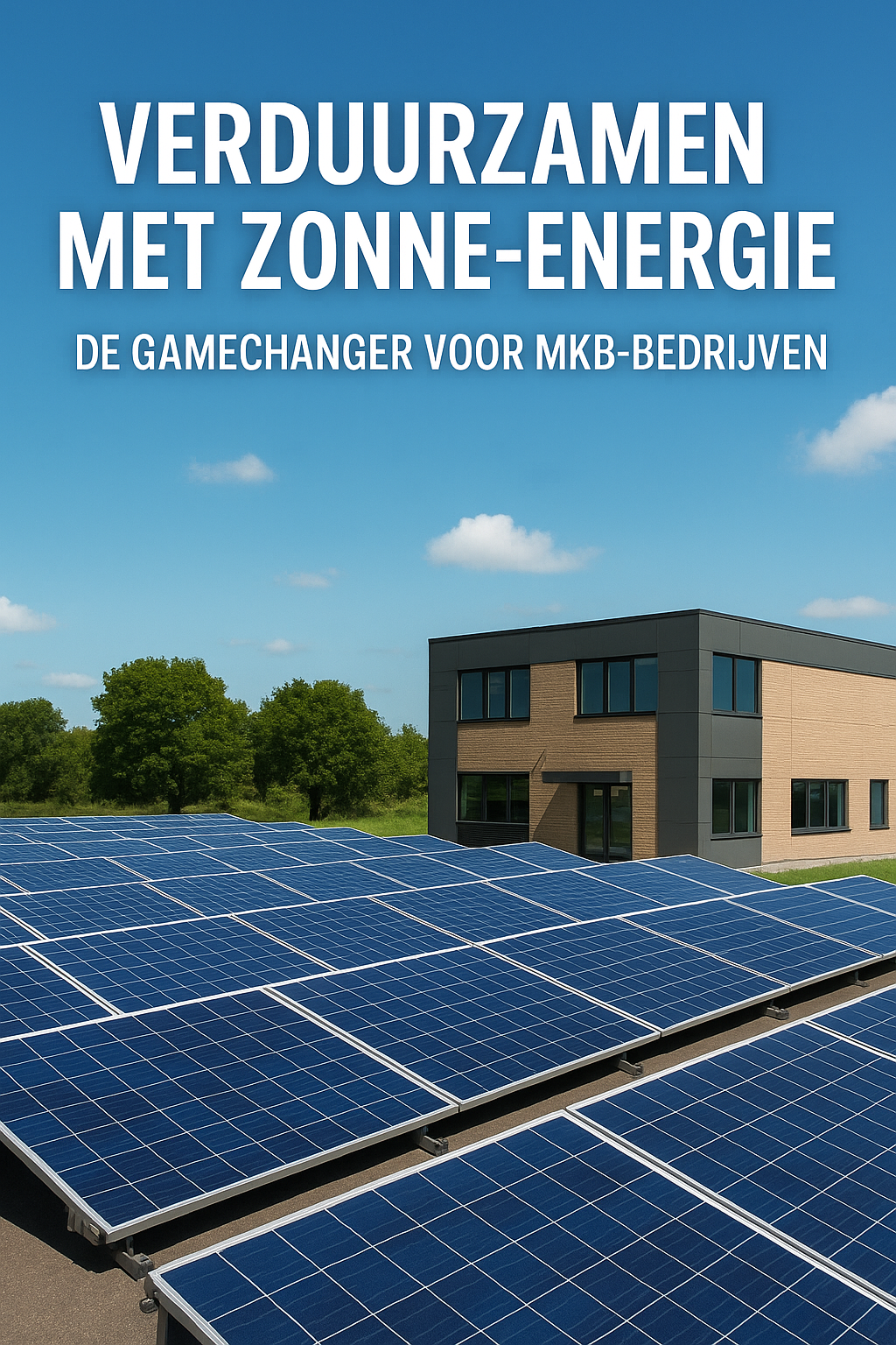 Verduurzamen met Zonne-energie: De Gamechanger voor MKB-bedrijven