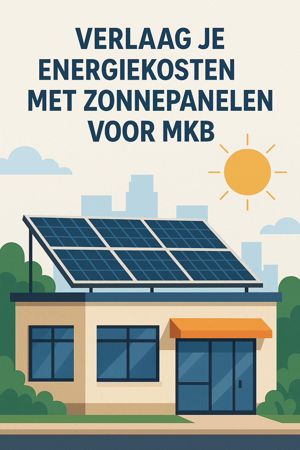 Verlaag je energiekosten met zonnepanelen voor MKB