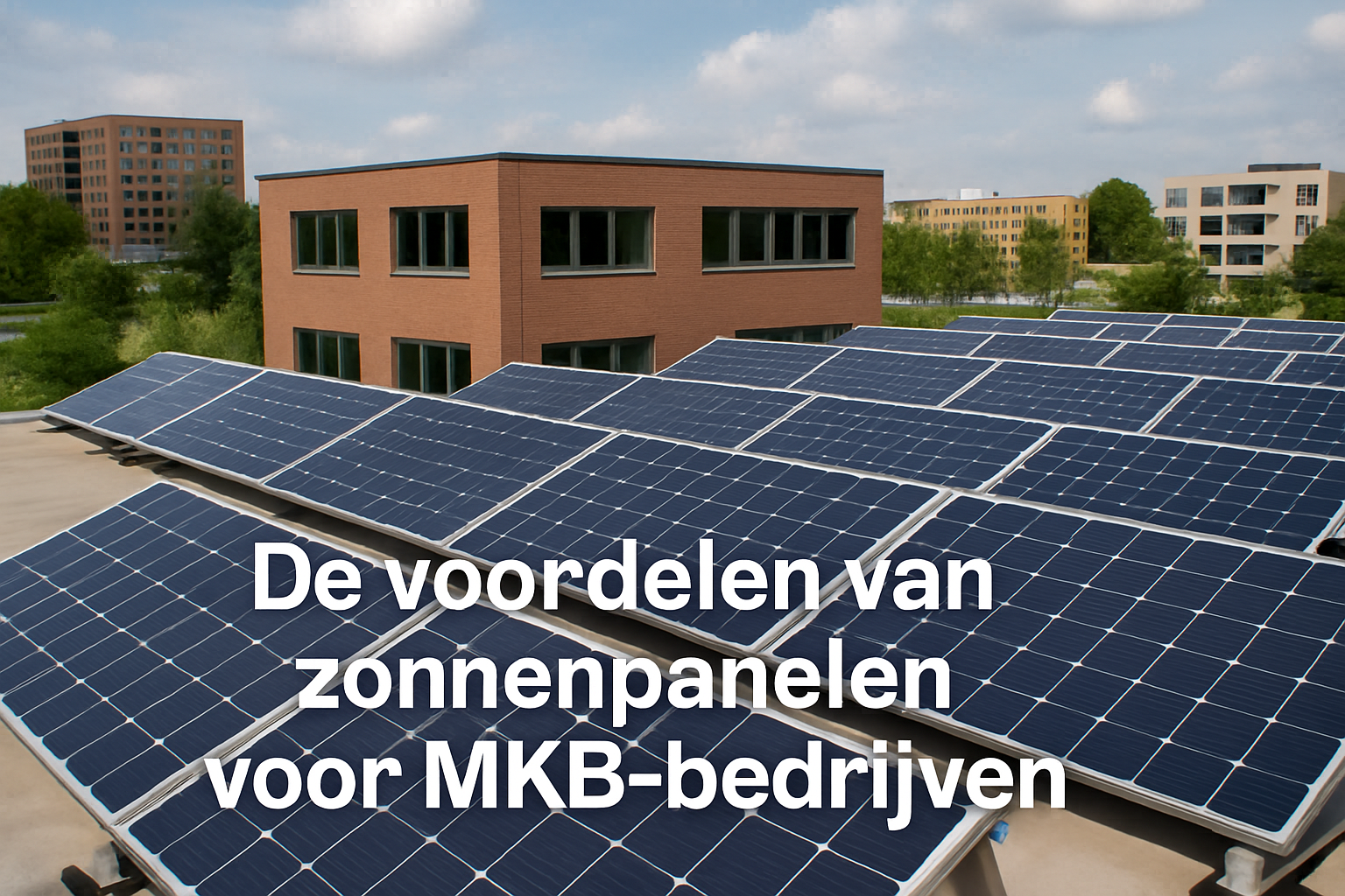 De Voordelen van Zonnepanelen voor MKB Bedrijven