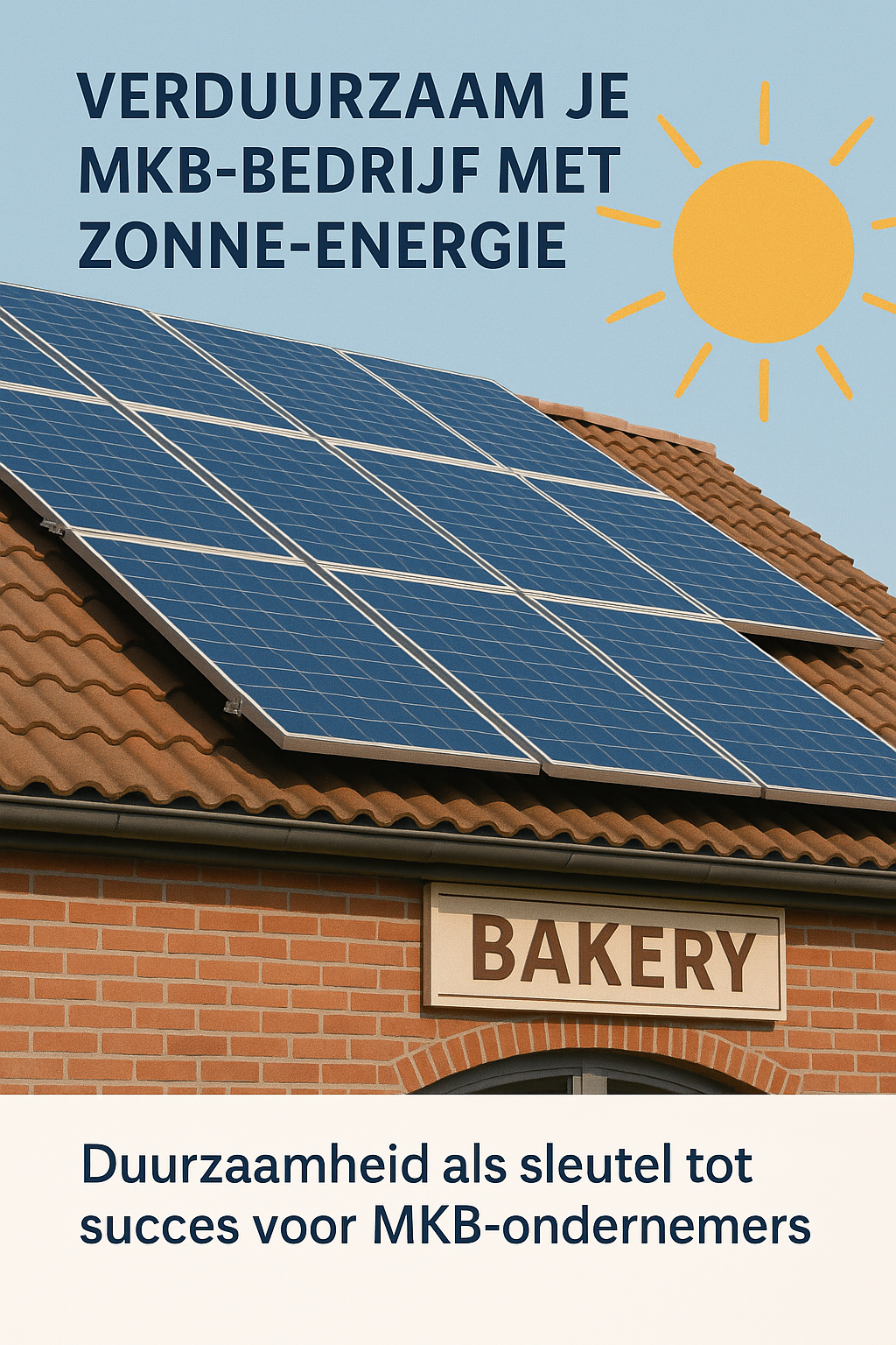 Verduurzaam je MKB-bedrijf met Zonne-energie
