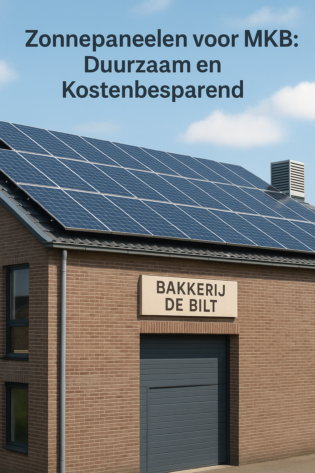 Zonnepanelen voor MKB: Duurzaam en Kostenbesparend