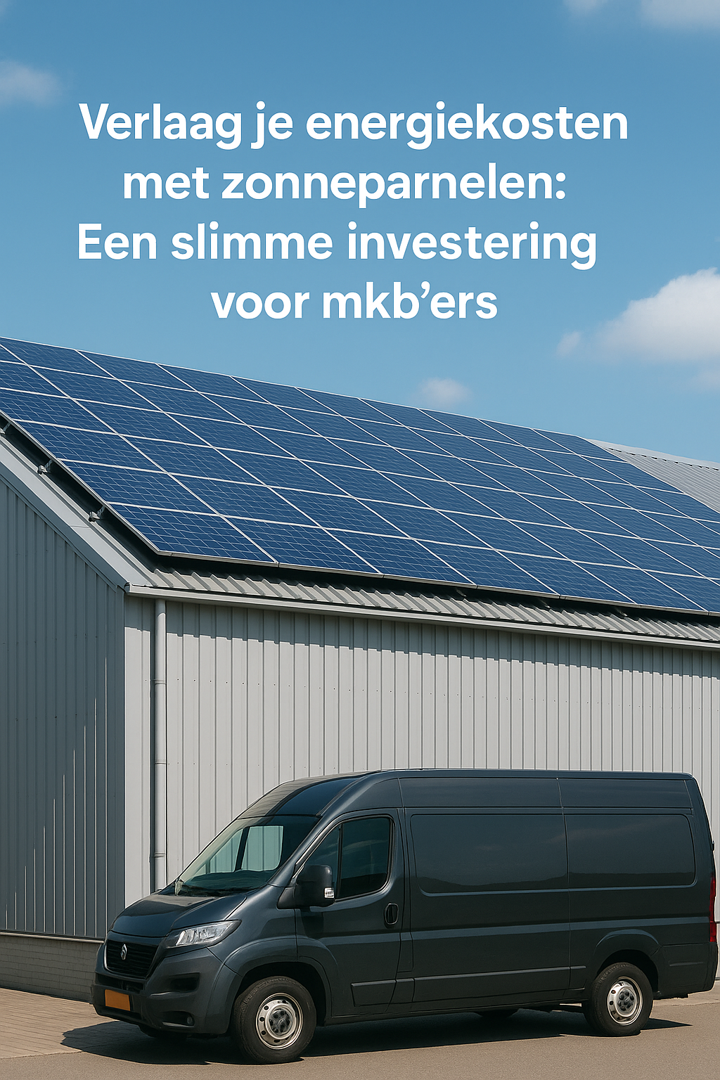 Verlaag je energiekosten met zonnepanelen: Een slimme investering voor mkb'ers