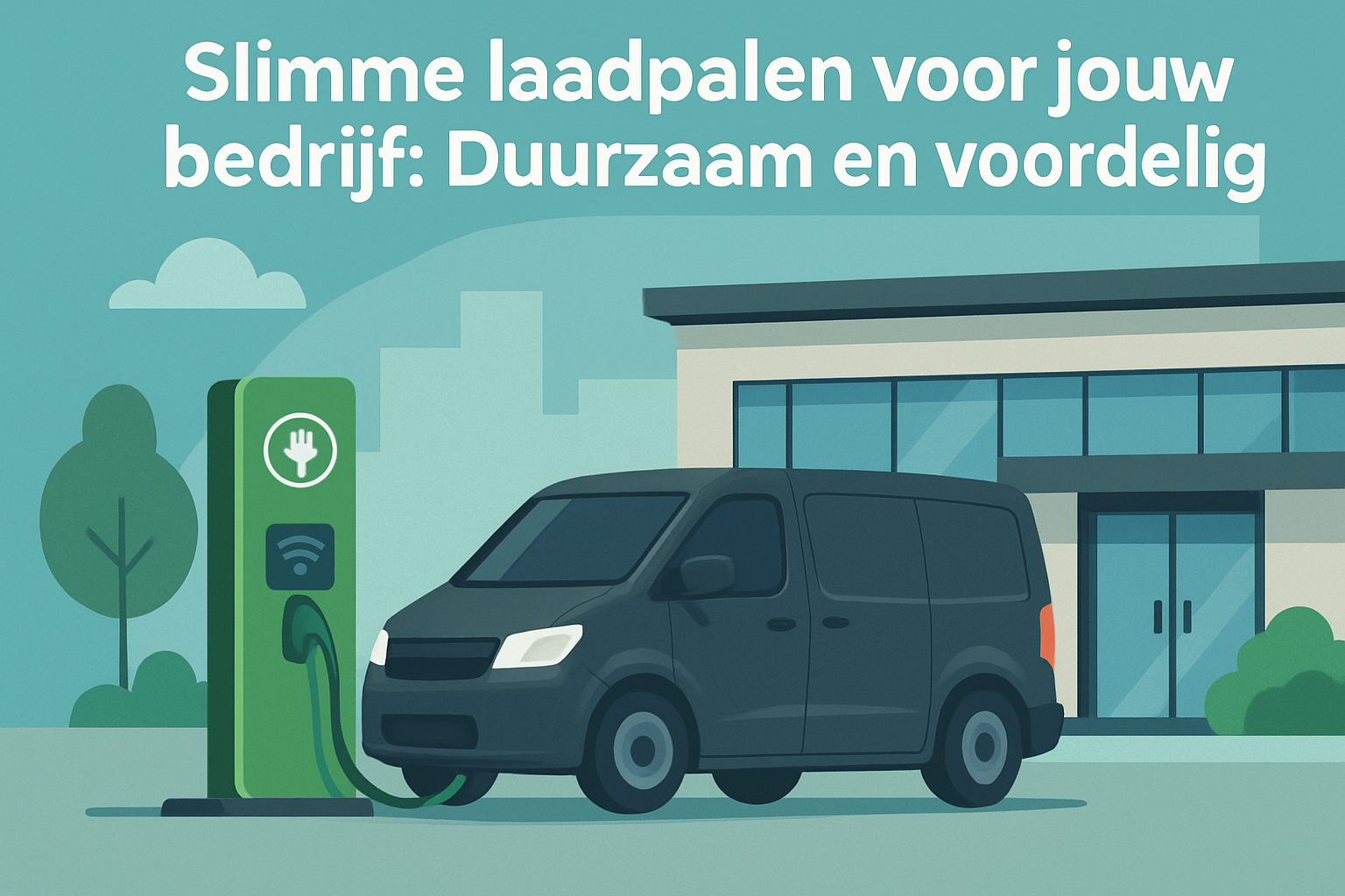 Slimme laadpalen voor jouw bedrijf: Duurzaam en voordelig