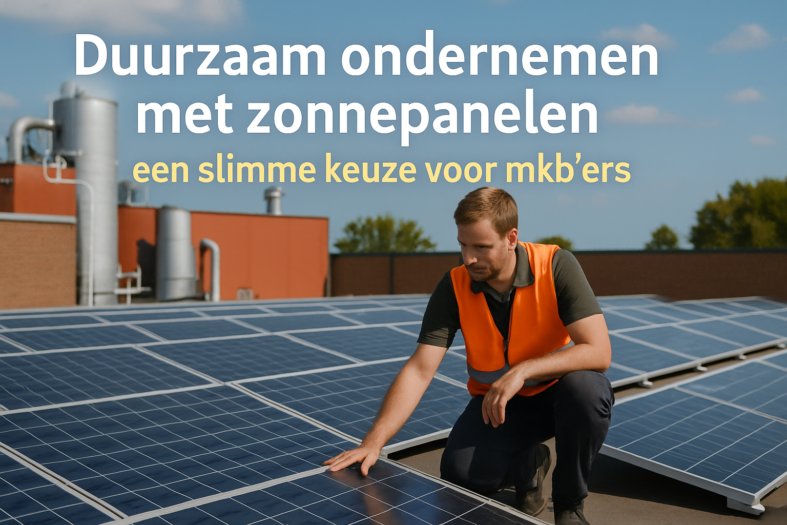 Duurzaam ondernemen met zonnepanelen: een slimme keuze voor mkb'ers