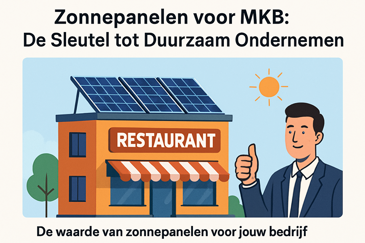 Zonnepanelen voor MKB: De Sleutel tot Duurzaam Ondernemen