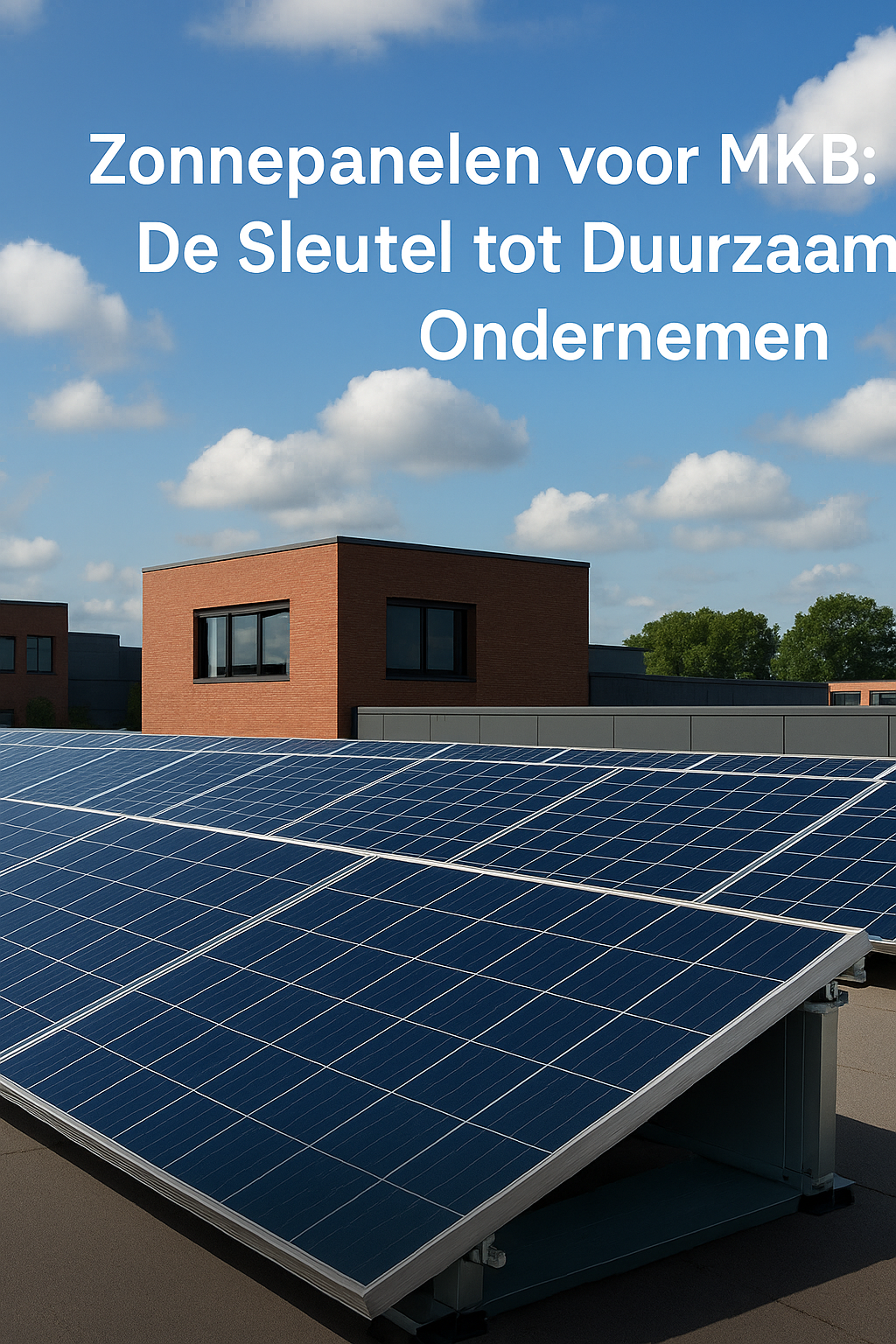Zonnepanelen voor MKB: De Sleutel tot Duurzaam Ondernemen