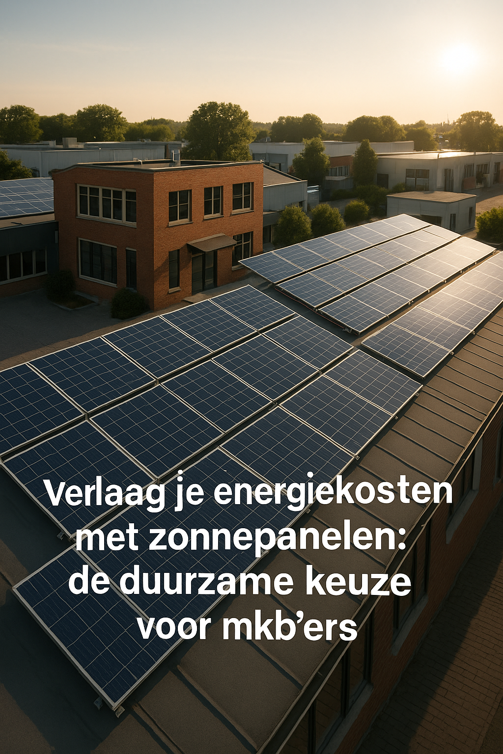 Verlaag je energiekosten met zonnepanelen: de duurzame keuze voor mkb’ers