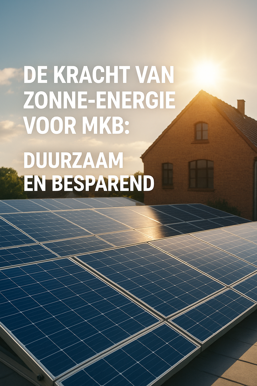 De Kracht van Zonne-energie voor MKB: Duurzaam en Besparend