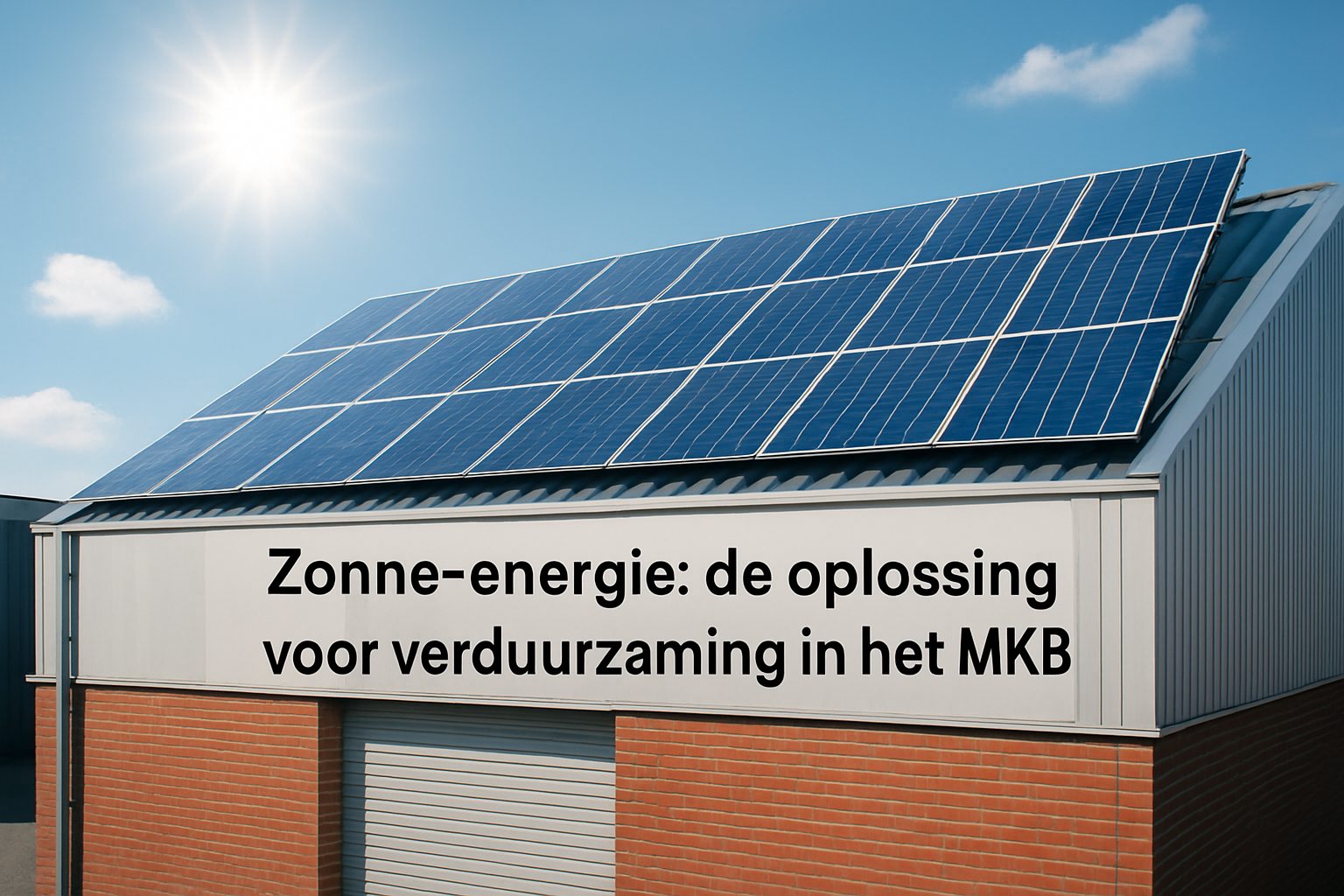 De Kracht van Zonne-energie voor MKB: Duurzaam en Besparend