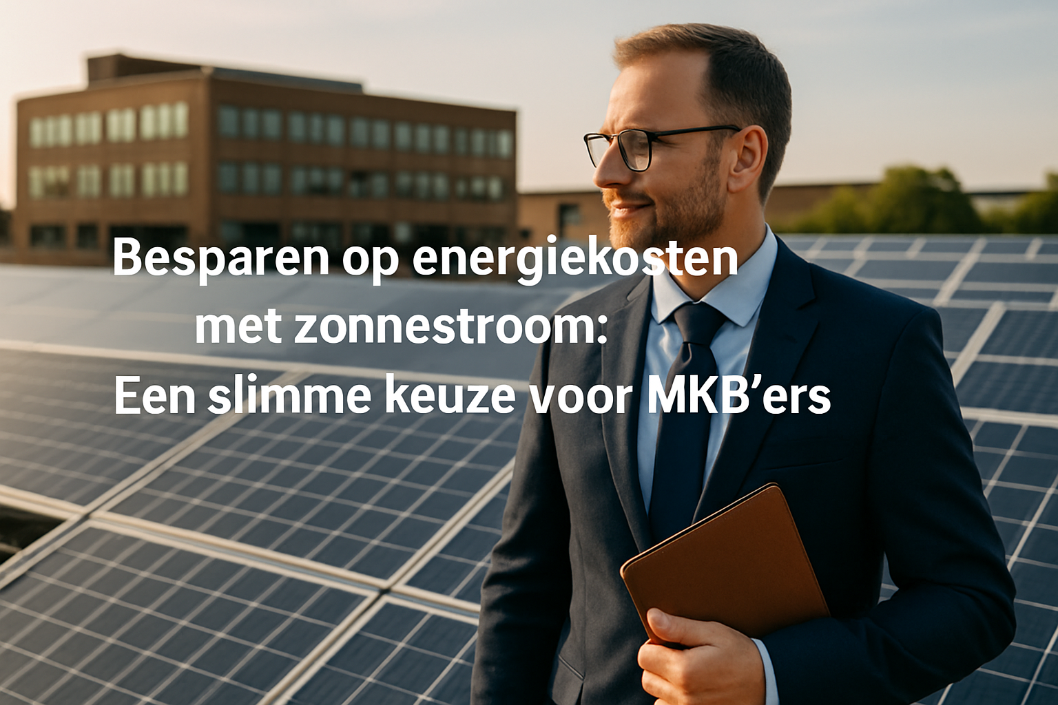 Besparen op energiekosten met zonnestroom: Een slimme keuze voor MKB'ers