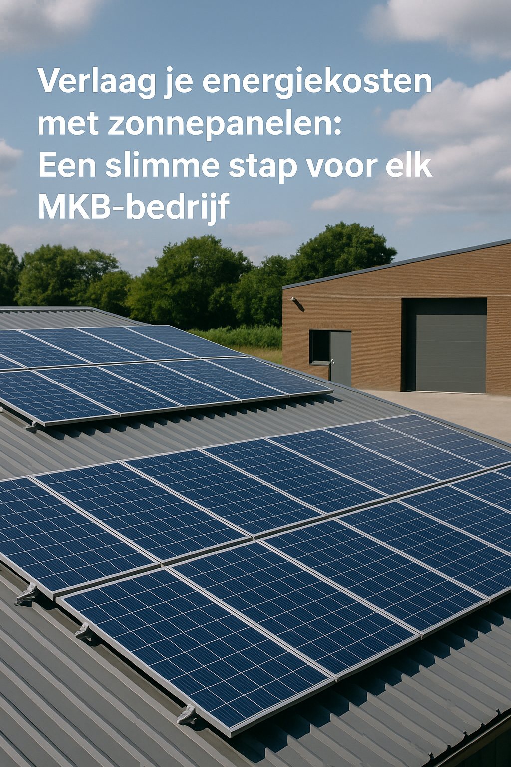 Verlaag je energiekosten met zonnepanelen: Een slimme stap voor elk MKB-bedrijf
