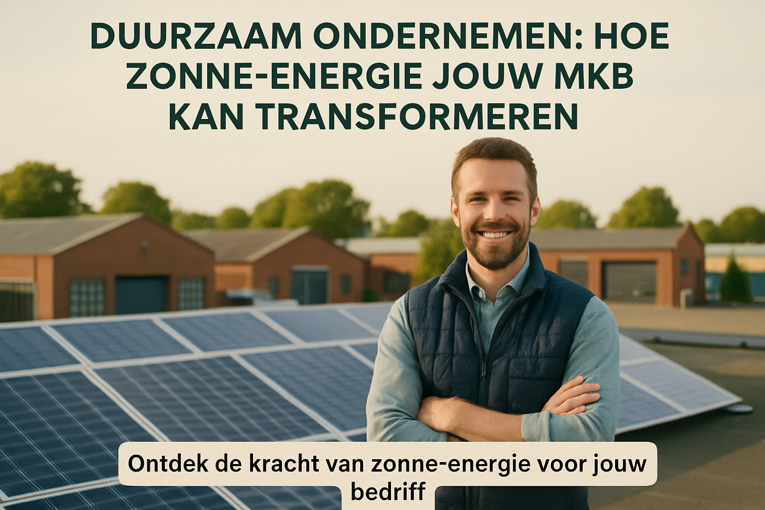 Duurzaam Ondernemen: Hoe Zonne-energie Jouw MKB Kan Transformeren