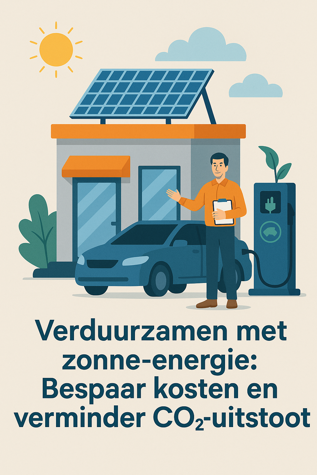 Verduurzamen met Zonne-energie: Bespaar Kosten en Verminder CO₂-uitstoot