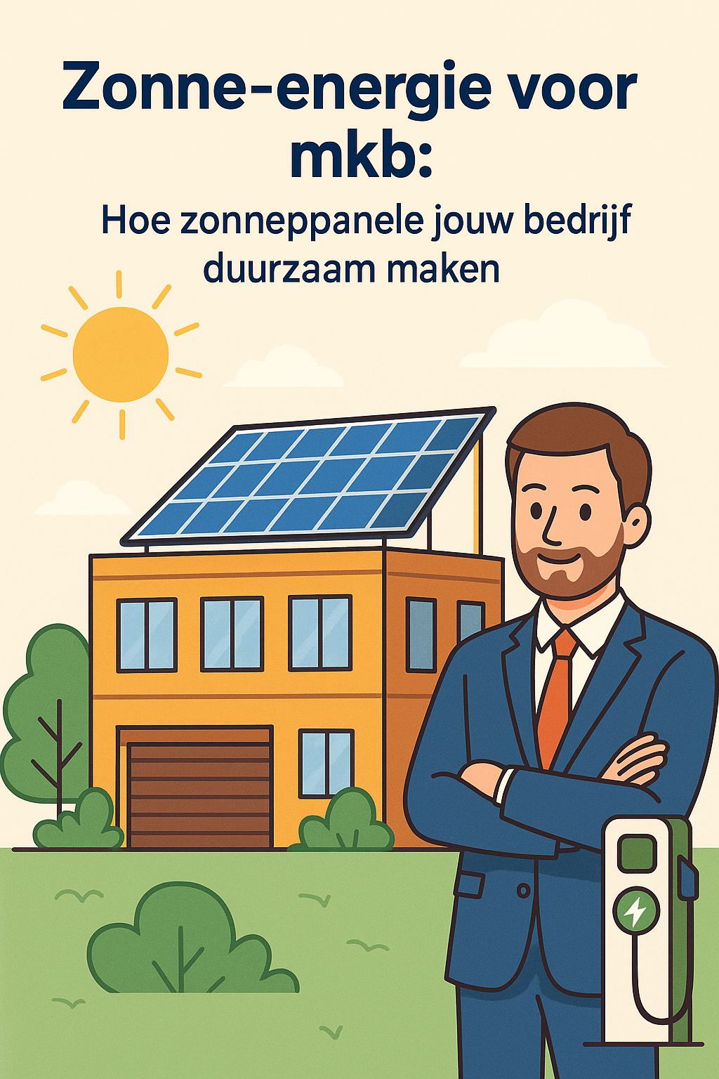 Zonne-energie voor MKB: Hoe Zonnepanelen Jouw Bedrijf Duurzaam Maken