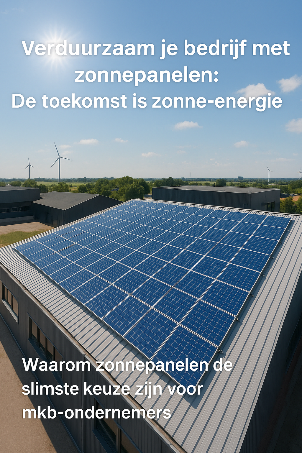 Verduurzaam je bedrijf met zonnepanelen: De toekomst is zonne-energie