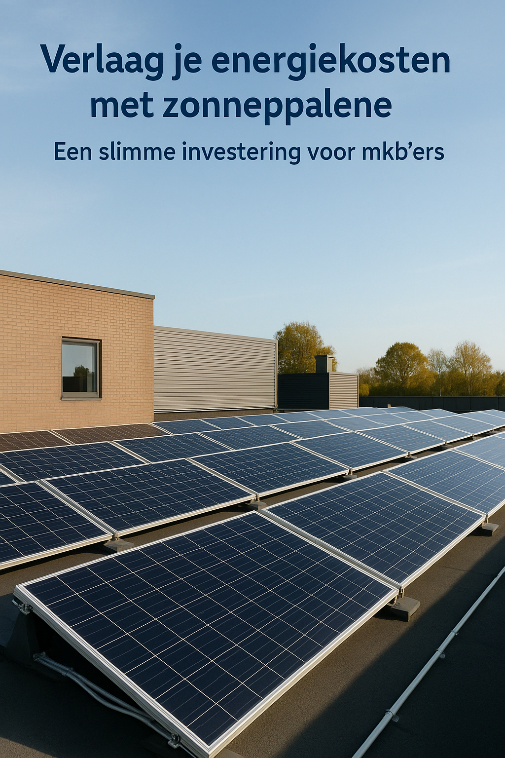 Verlaag je energiekosten met zonnepanelen: Een slimme investering voor mkb'ers