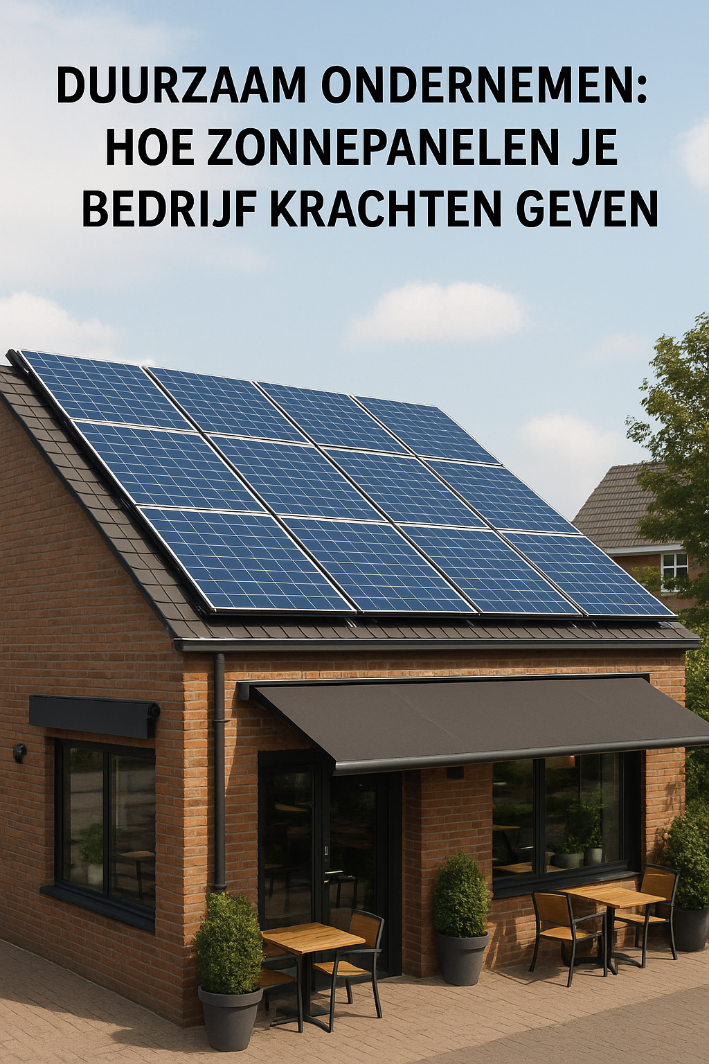 Duurzaam Ondernemen: Hoe Zonnepanelen Je Bedrijf Krachten Geven