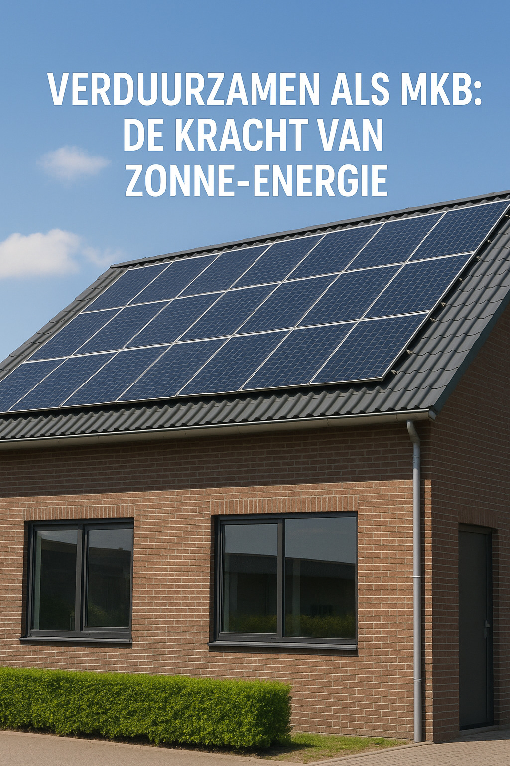 Verduurzamen als MKB: De Kracht van Zonne-energie