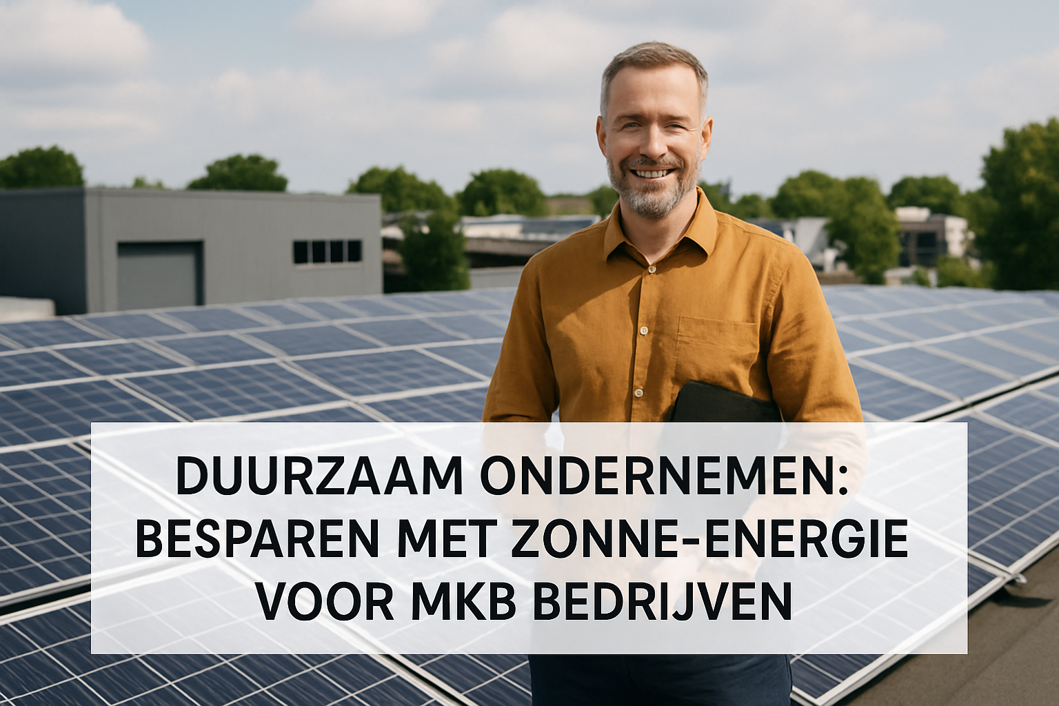 Duurzaam Ondernemen: Besparen met Zonne-energie voor MKB Bedrijven