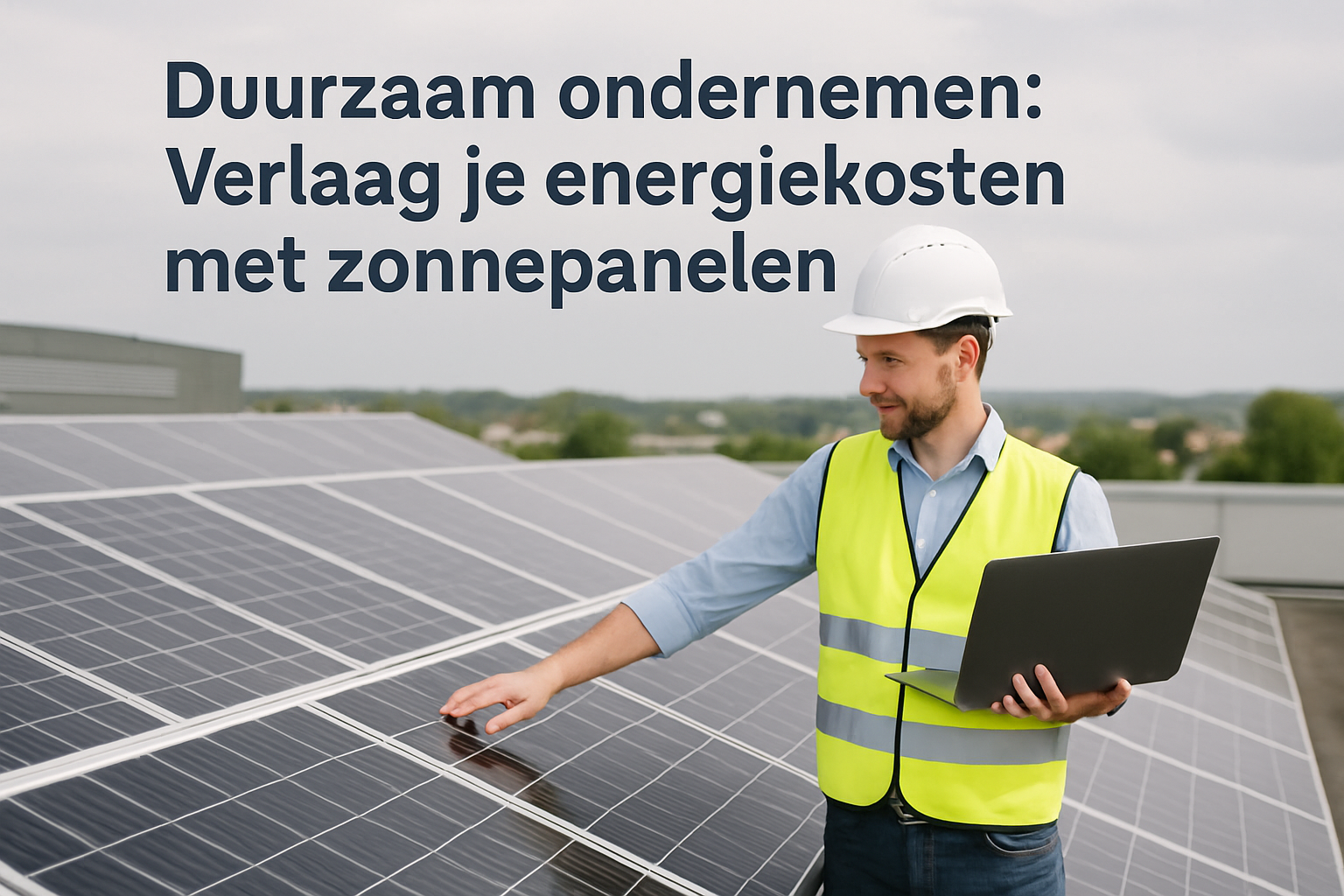 Duurzaam ondernemen: Verlaag je energiekosten met zonnepanelen