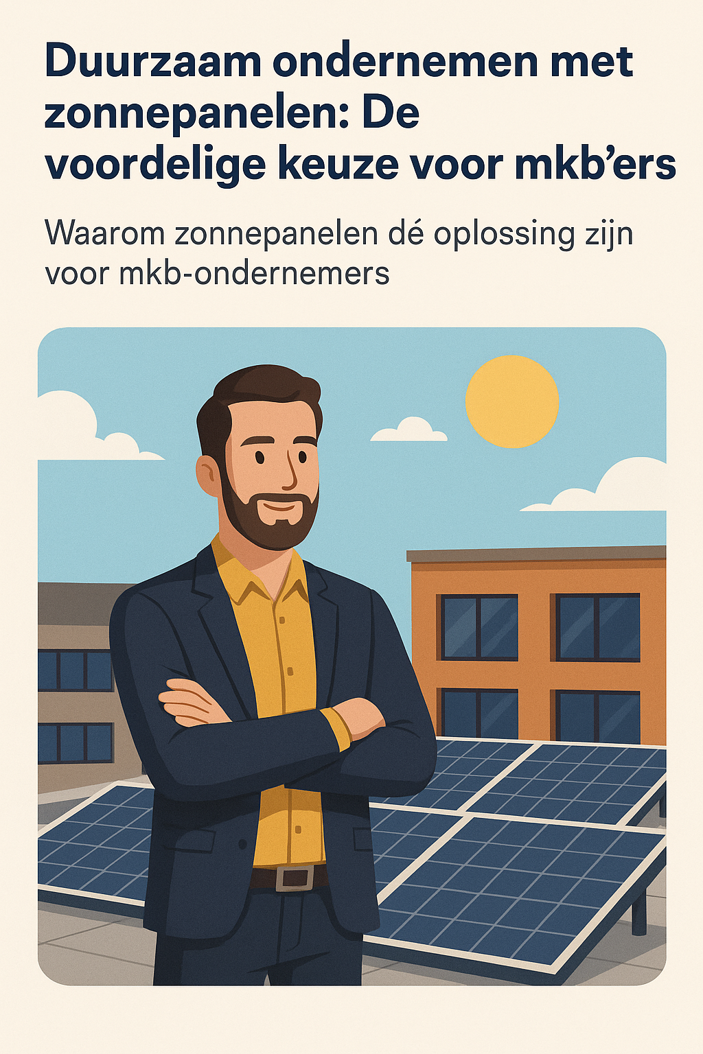Duurzaam ondernemen met zonnepanelen: De voordelige keuze voor mkb'ers