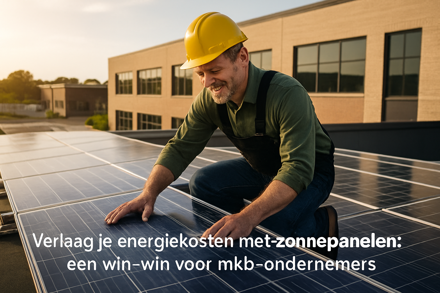 Verlaag je energiekosten met zonnepanelen: een win-win voor mkb-ondernemers