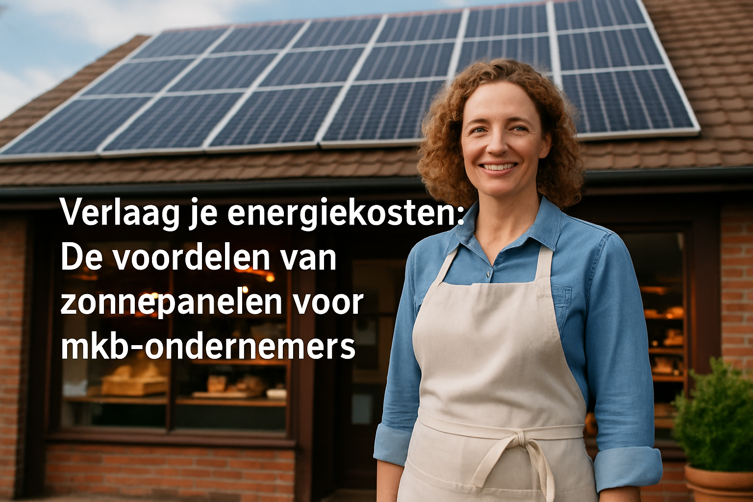 Verlaag je energiekosten: De voordelen van zonnepanelen voor mkb-ondernemers