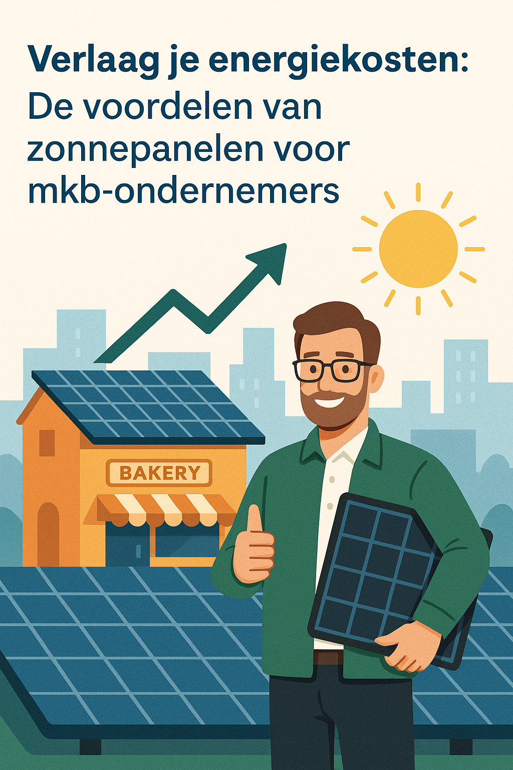 Verlaag je energiekosten: De voordelen van zonnepanelen voor mkb-ondernemers