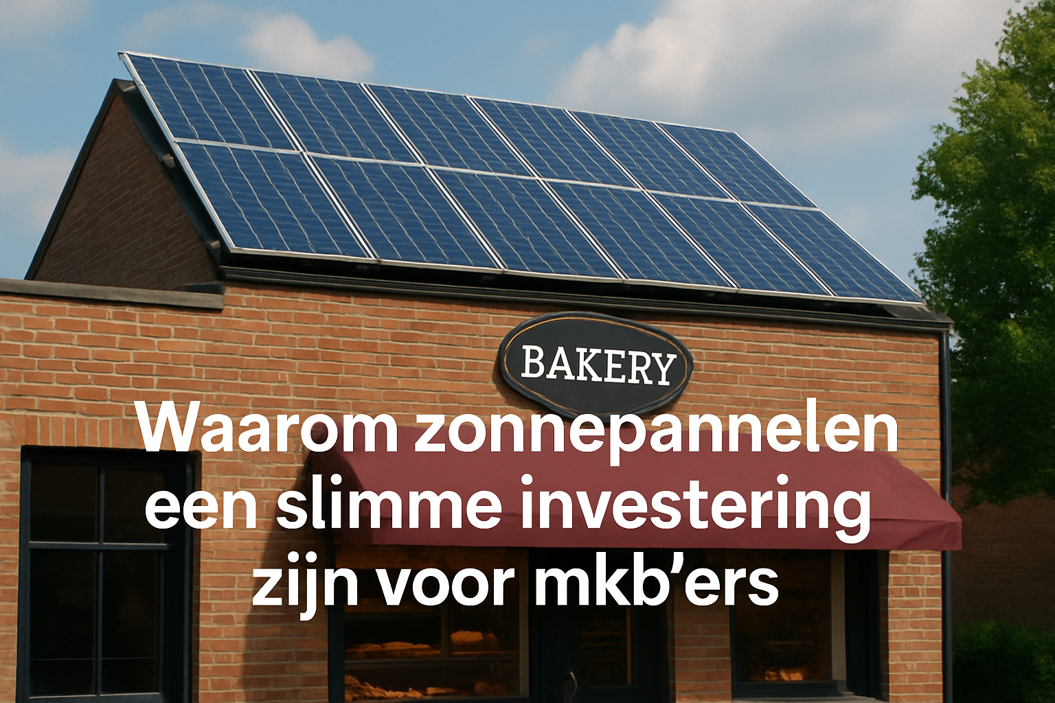 Verduurzamen van je mkb-bedrijf: De voordelen van zonnepanelen