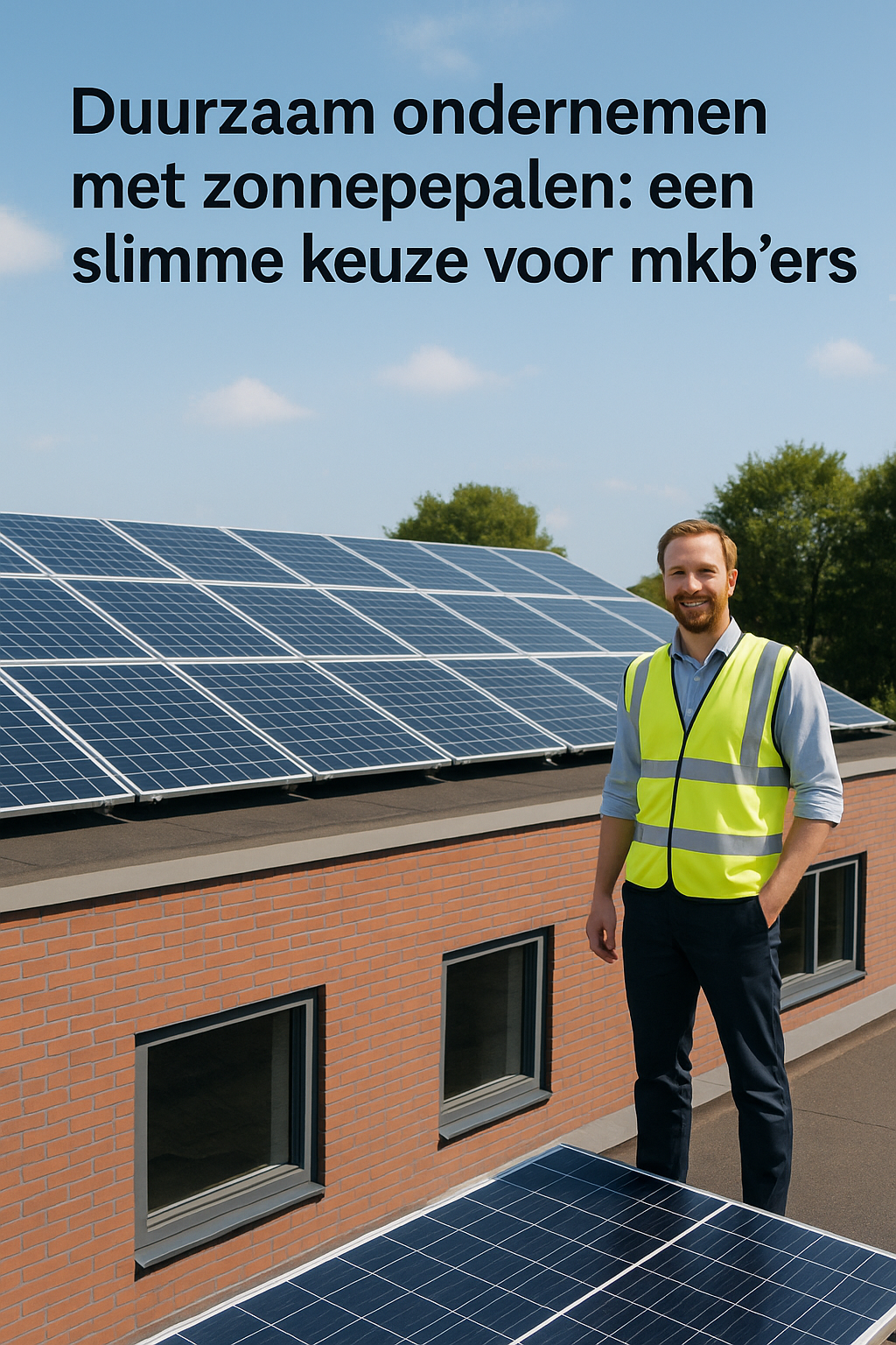 Duurzaam ondernemen met zonnepanelen: een slimme keuze voor mkb'ers