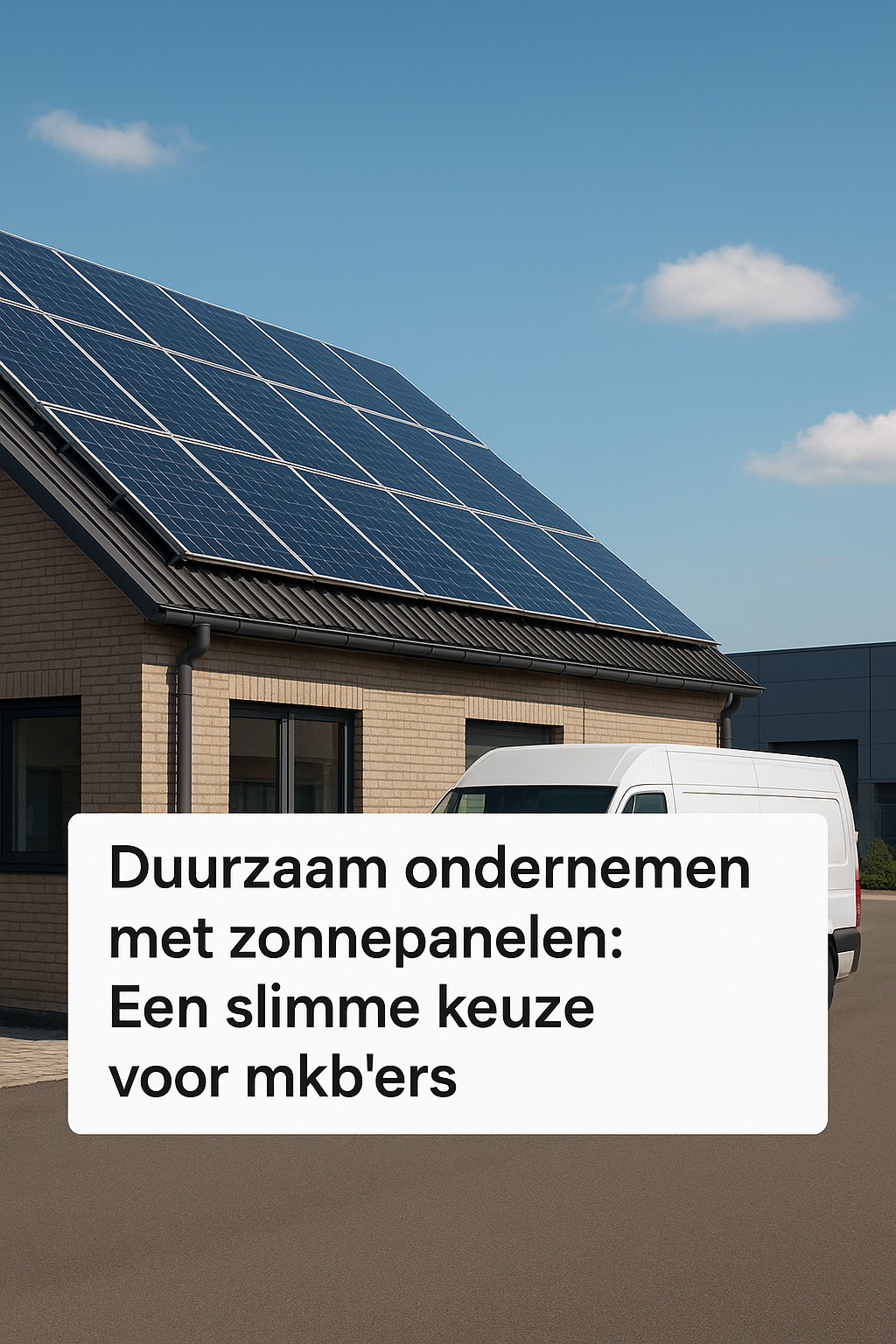 Duurzaam ondernemen met zonnepanelen: Een slimme keuze voor mkb'ers