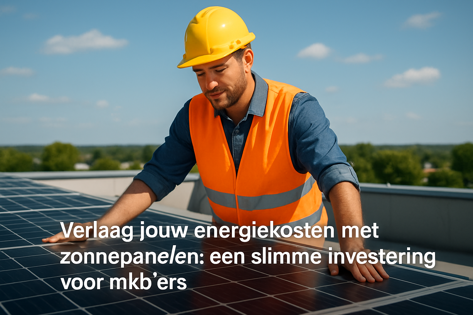 Verlaag jouw energiekosten met zonnepanelen: een slimme investering voor mkb'ers