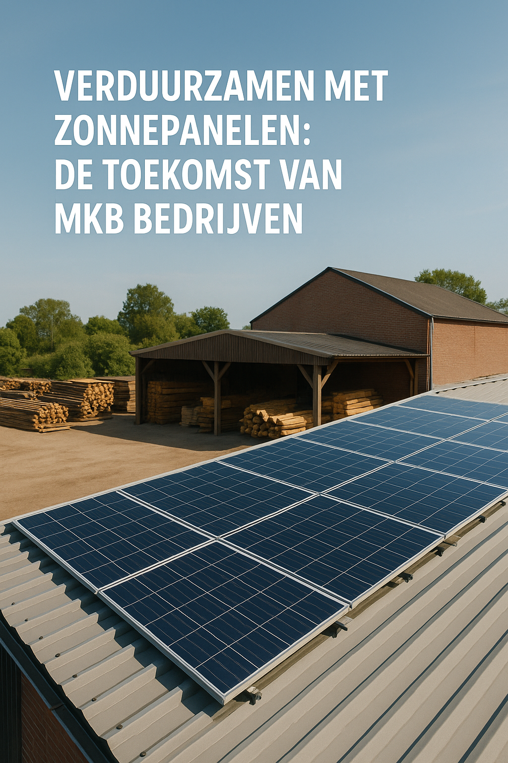 Verduurzamen met Zonnepanelen: De Toekomst van MKB Bedrijven