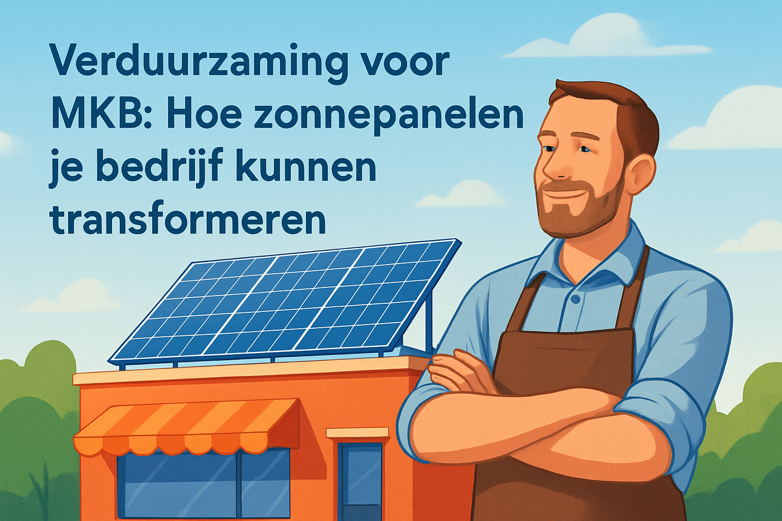 Verduurzaming voor MKB: Hoe Zonnepanelen je Bedrijf kunnen Transformeren