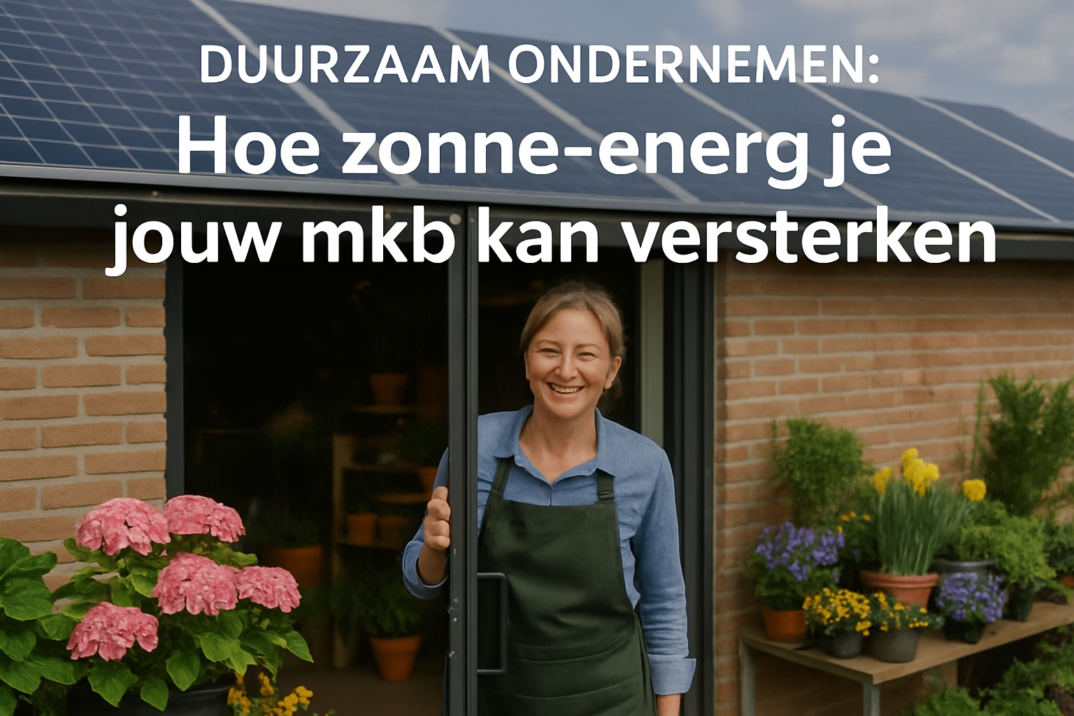 Duurzaam Ondernemen: Hoe Zonne-energie Jouw Mkb Kan Versterken