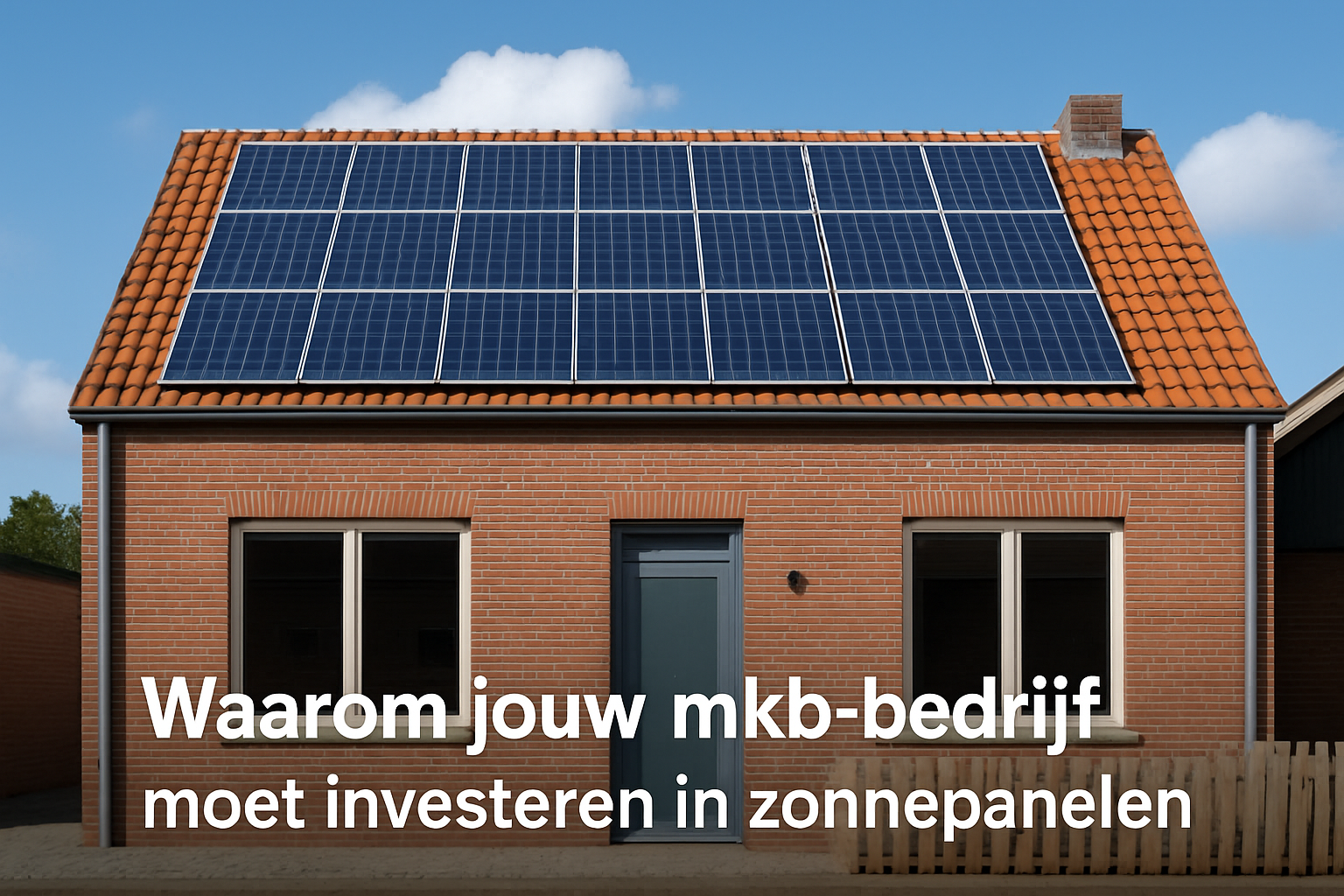 Waarom jouw mkb-bedrijf moet investeren in zonnepanelen