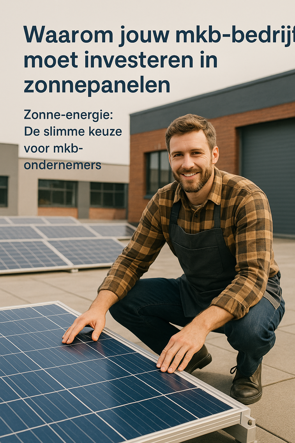 Waarom jouw mkb-bedrijf moet investeren in zonnepanelen