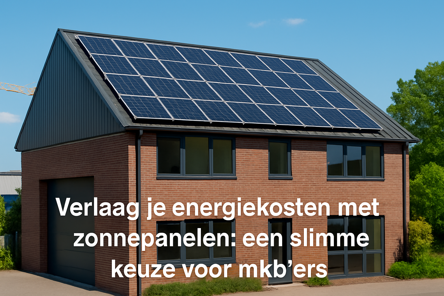 Verlaag je energiekosten met zonnepanelen: een slimme keuze voor mkb'ers
