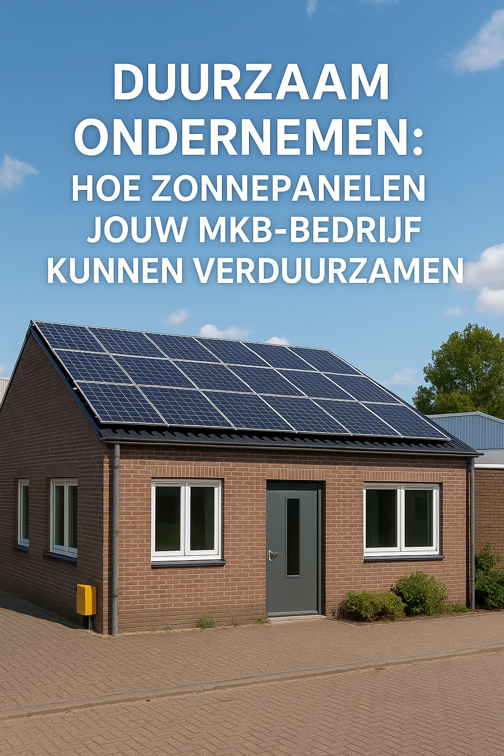 Duurzaam Ondernemen: Hoe Zonnepanelen Jouw MKB-bedrijf kunnen Verduurzamen