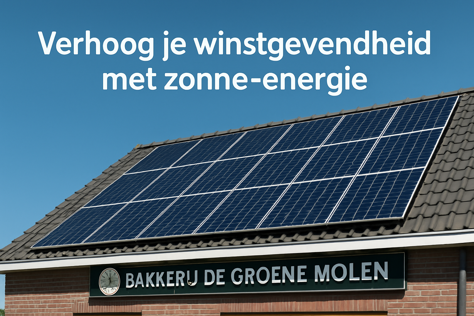 Verlaag je energiekosten met zonnepanelen: een slimme keuze voor mkb'ers
