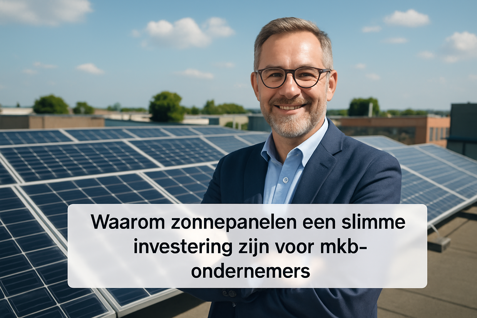 De voordelen van zonnepanelen voor mkb-ondernemers