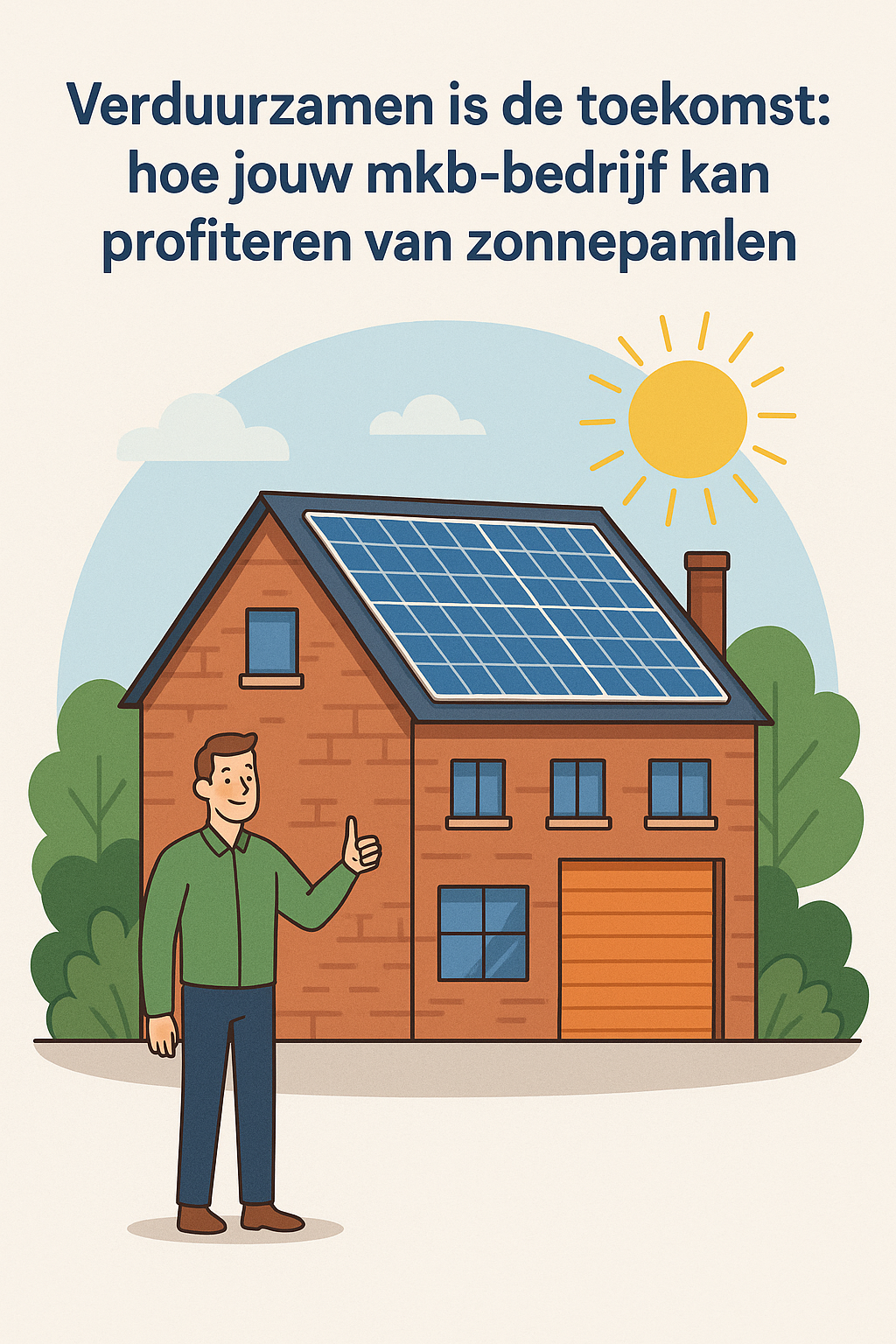 Verduurzamen is de toekomst: hoe jouw mkb-bedrijf kan profiteren van zonnepanelen