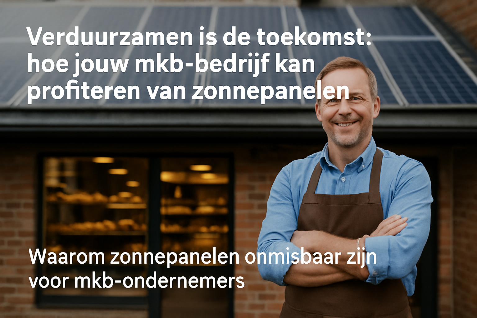 Verduurzamen is de toekomst: hoe jouw mkb-bedrijf kan profiteren van zonnepanelen