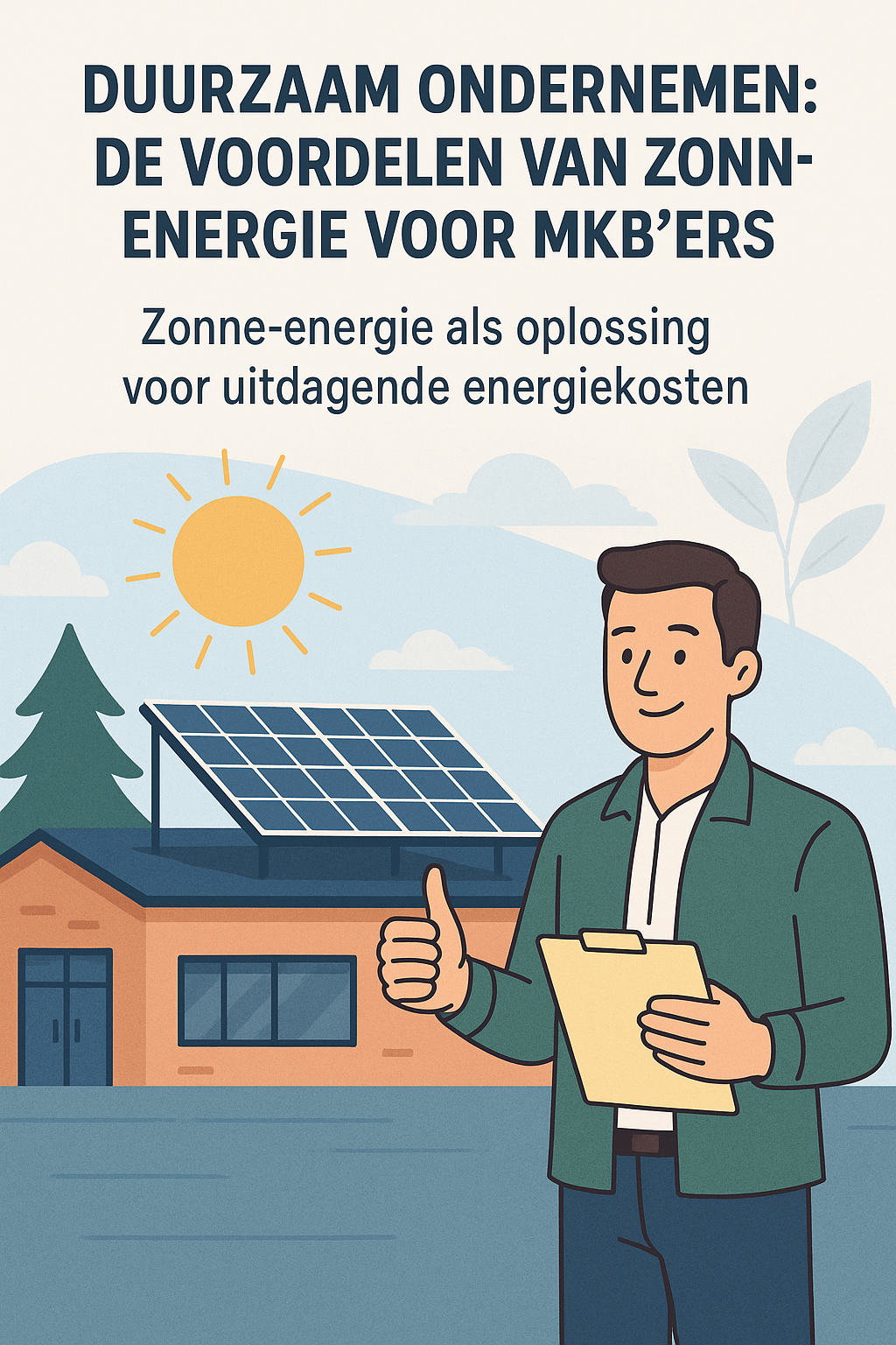 Duurzaam Ondernemen: De Voordelen van Zonne-energie voor MKB'ers