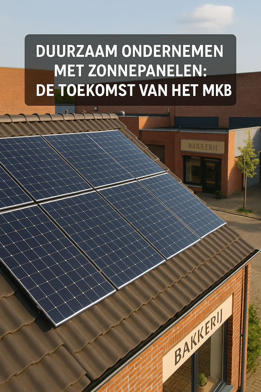 Duurzaam ondernemen met zonnepanelen: de toekomst van het MKB