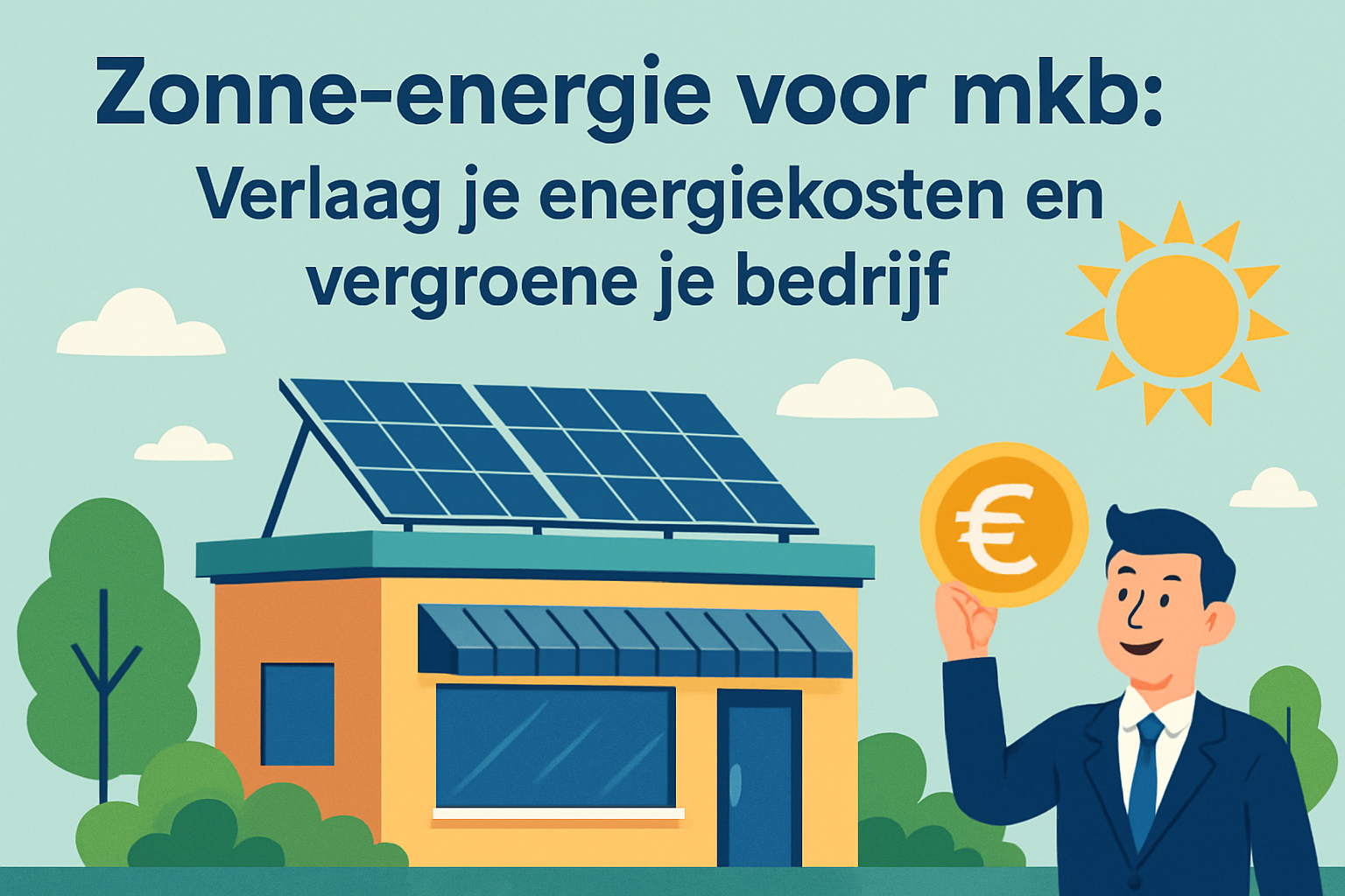 Zonne-energie voor mkb: Verlaag je energiekosten en vergroene je bedrijf