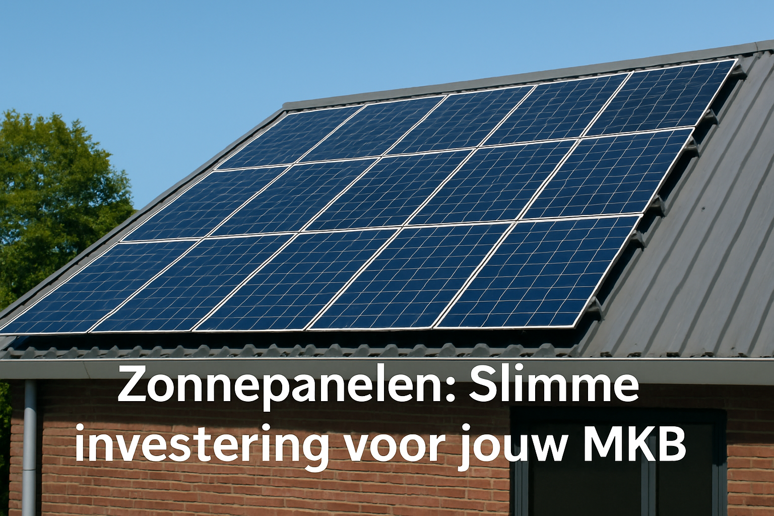 Zonnepanelen voor MKB: De Toekomst van Duurzaam Ondernemen