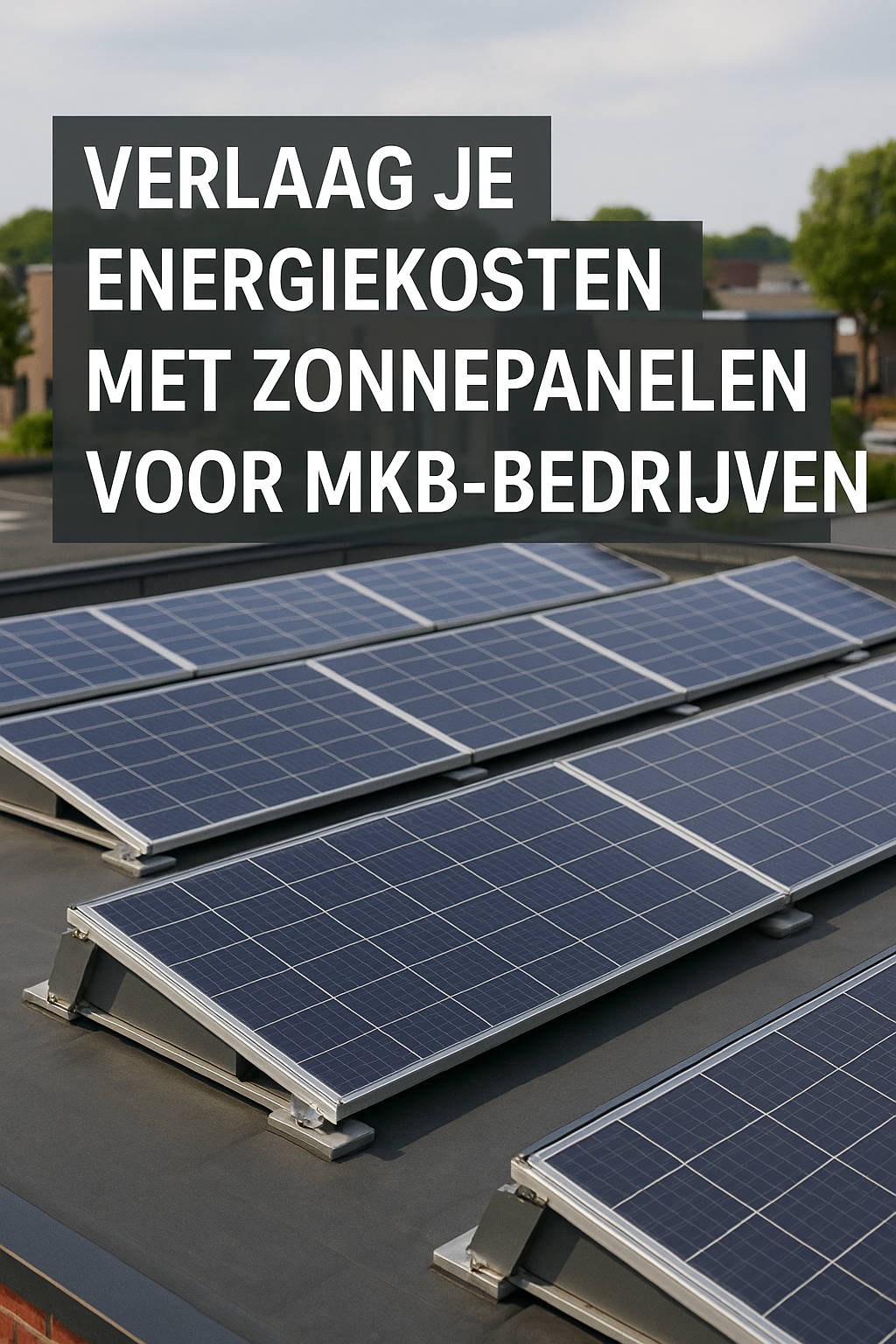 Verlaag je energiekosten met zonnepanelen voor mkb-bedrijven