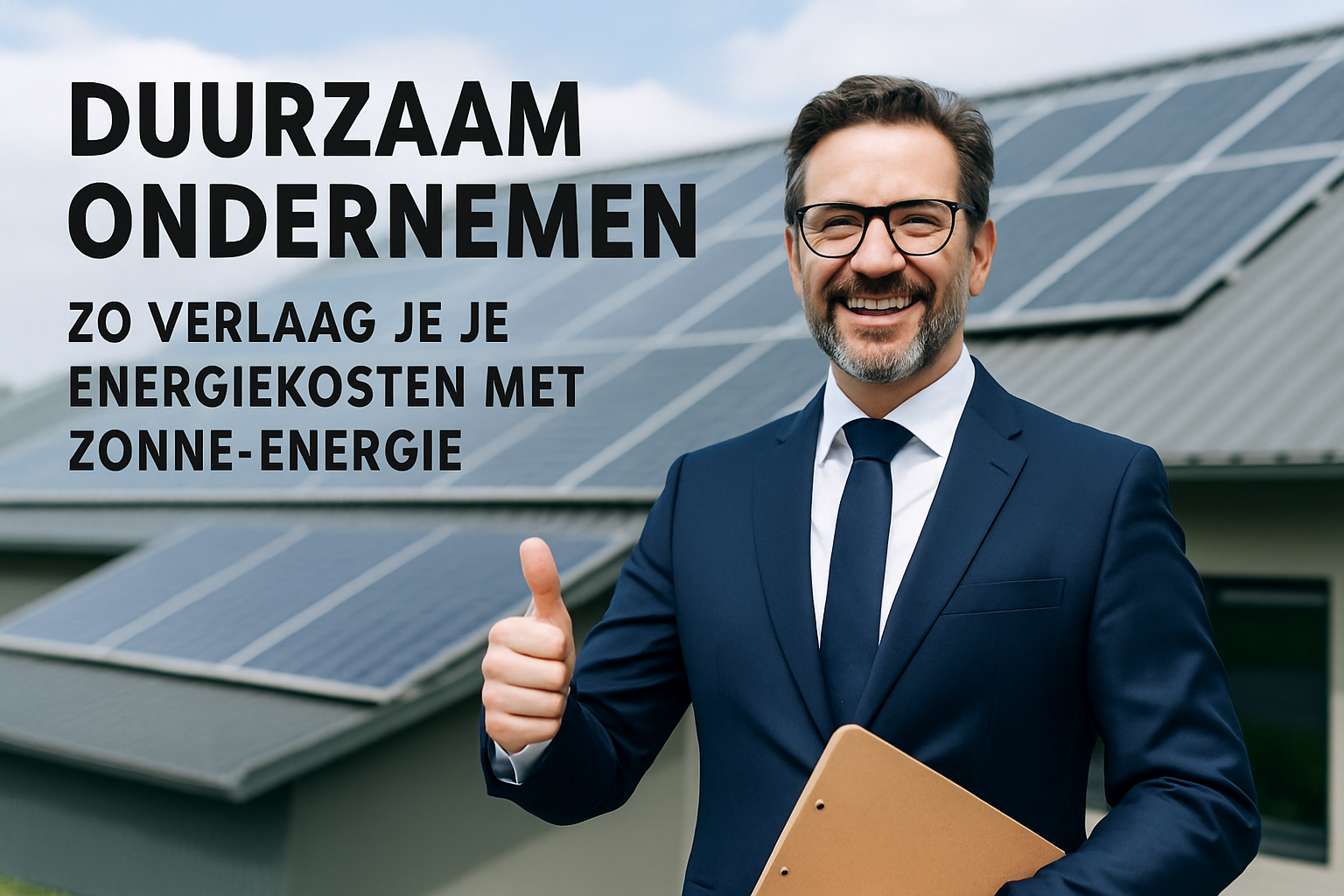 Duurzaam Ondernemen: Zo Verlaag Je Je Energiekosten Met Zonne-energie
